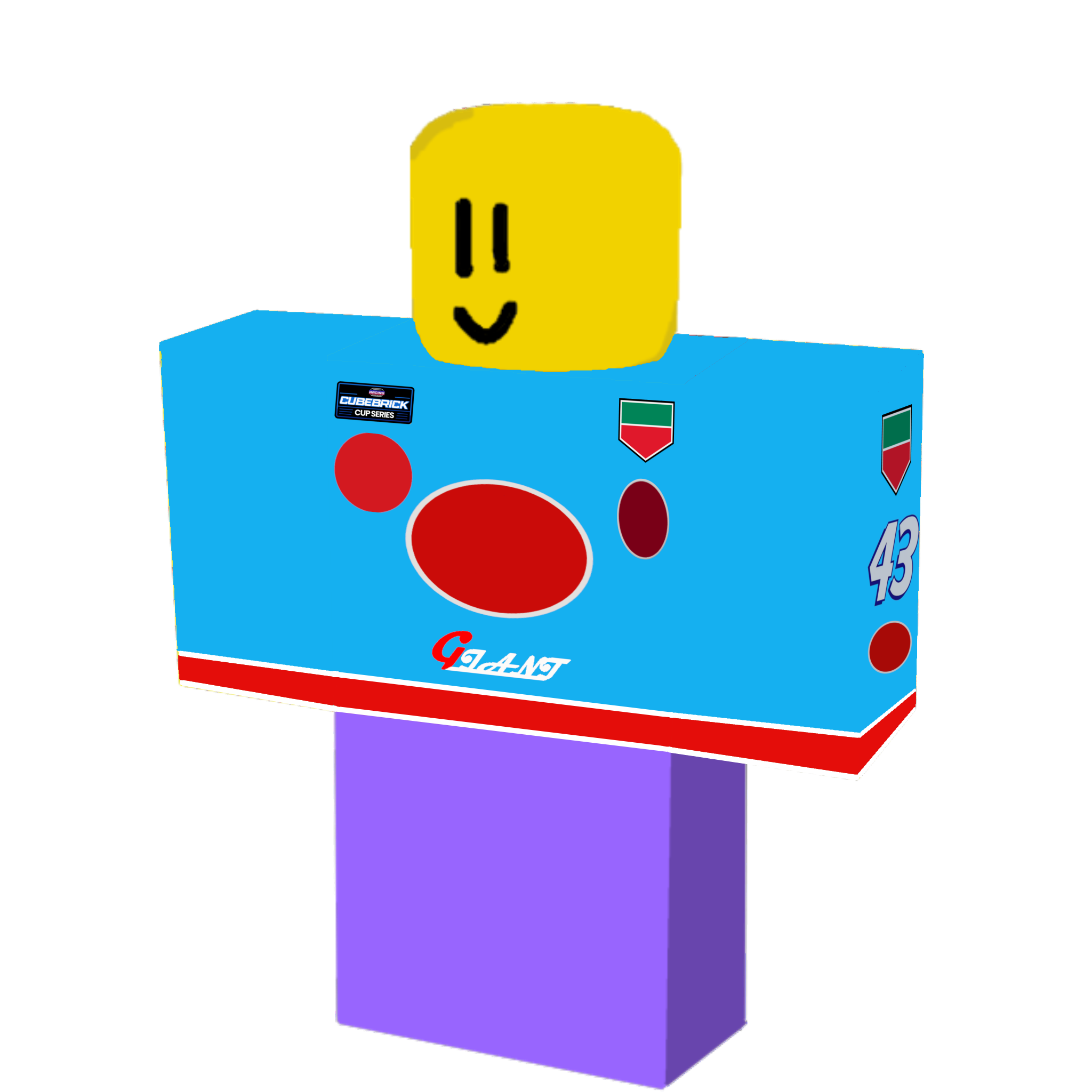 #43 Giant Cubebrick Cup series firesuit (pants)